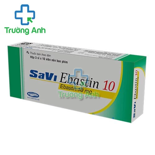 SaVi Ebastin 10 - Thuốc điều trị viêm mũi dị ứng, mề đay